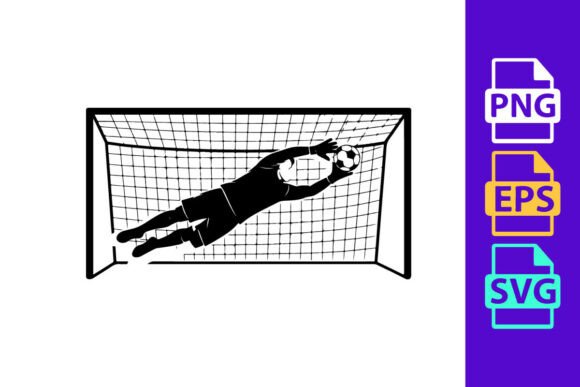 A Goalkeeper Graphics Asset for Editorial Excellence