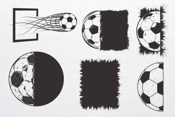A Grunge Soccer SVG Craft for Dynamic Brand Graphics