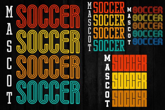 A Vintage Soccer Mascot SVG Brings Personality to Crafts and Graphics