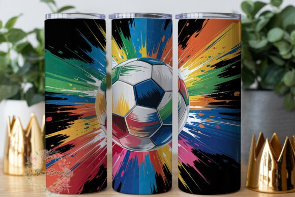 Adding Soccer Style to Graphics and Tumbler Wraps