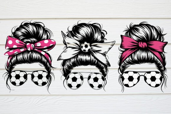 Beyond the Field: A Designer's Review of Messy Bun Soccer Graphics
