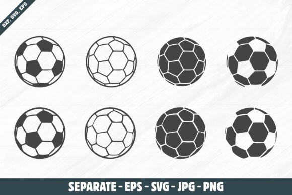 Soccer Ball SVGs for Crafters and Graphic Design
