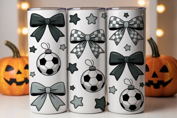 Soccer Bows 20oz Tumbler Wrap Graphics Review