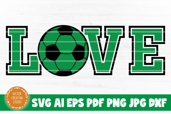 Soccer Love Graphics for Crafts and Brand Campaigns