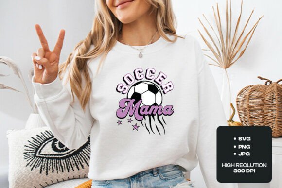 Soccer Mama Design: A Bold Asset for Craft Graphics