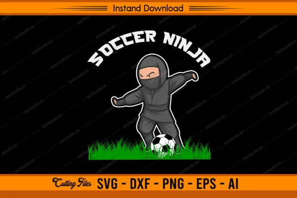 Soccer Ninja: Crafts Graphics for Playful Brands