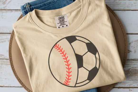 Split Baseball Soccer Ball SVG: Graphics & Crafts Review