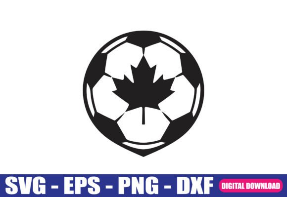 Why This Canadian Soccer Ball SVG Graphic Is a Craft Blogger's Secret Weapon